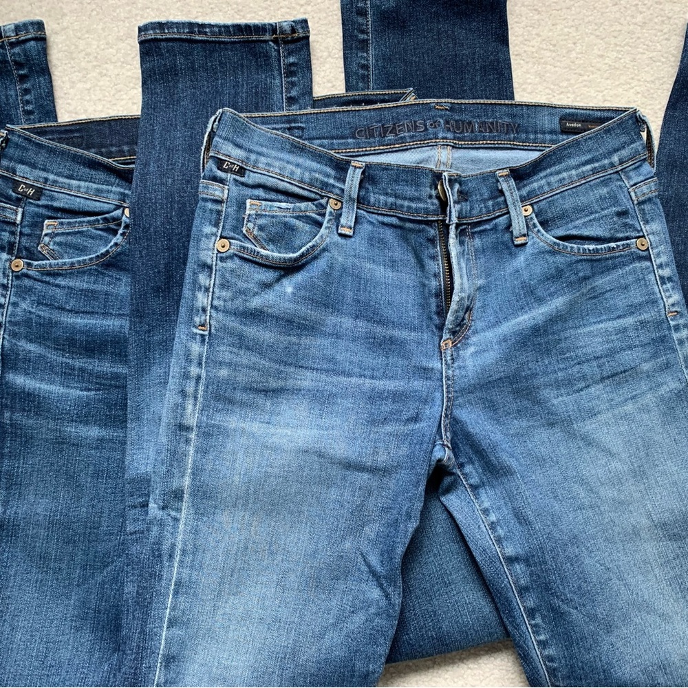 Citizens of Humanity Avedon Low Rise Skinny Leg Jeans (2 Pairs)